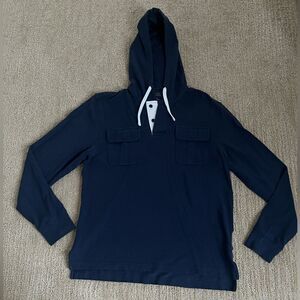 Brooks Brothers “346” Men’s Blue Hoodie Sweatshirt